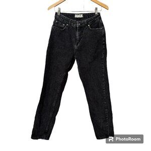 FREE PEOPLE / WE THE FREE Black Denim Straight Leg Jeans Jean - size 26